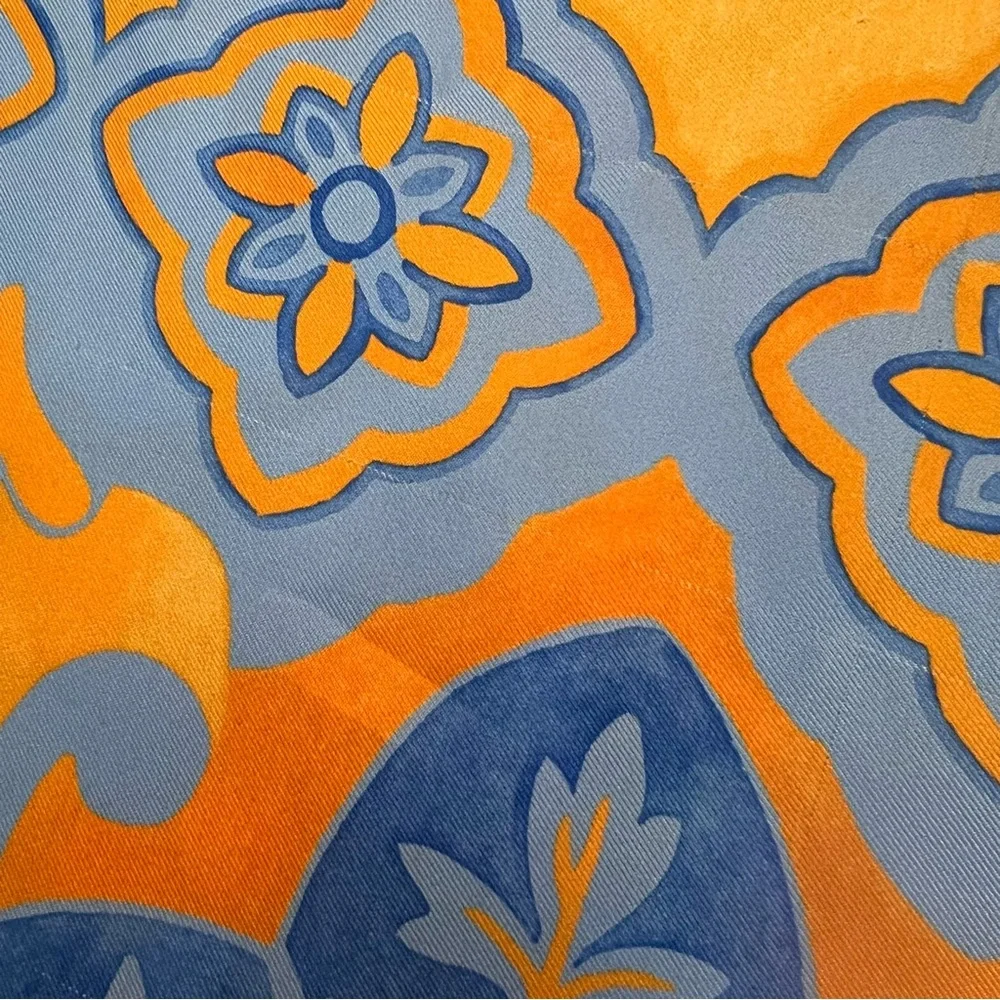 LA DOUBLEJ Printed feather-trimmed silk minidress - Picture 7 of 7